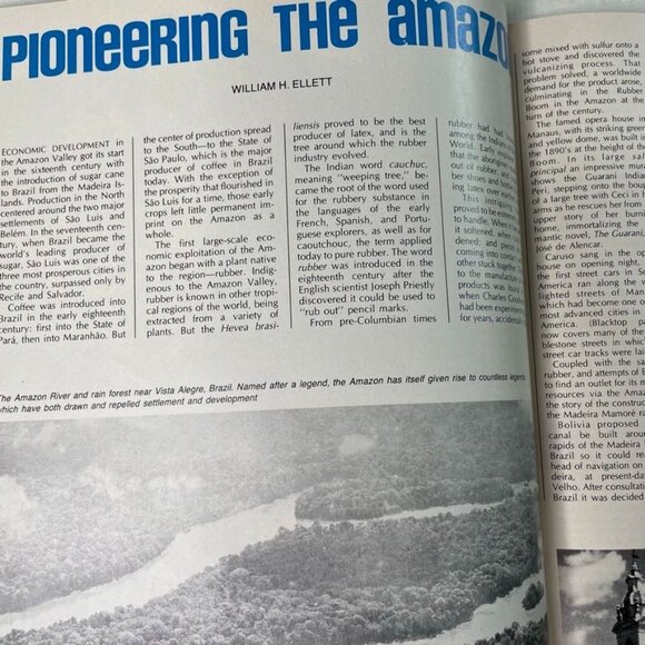 Américas Magazine Vol 24 No 10 1972 Pioneering The Amazon Cultural History Art u - Picture 5 of 7